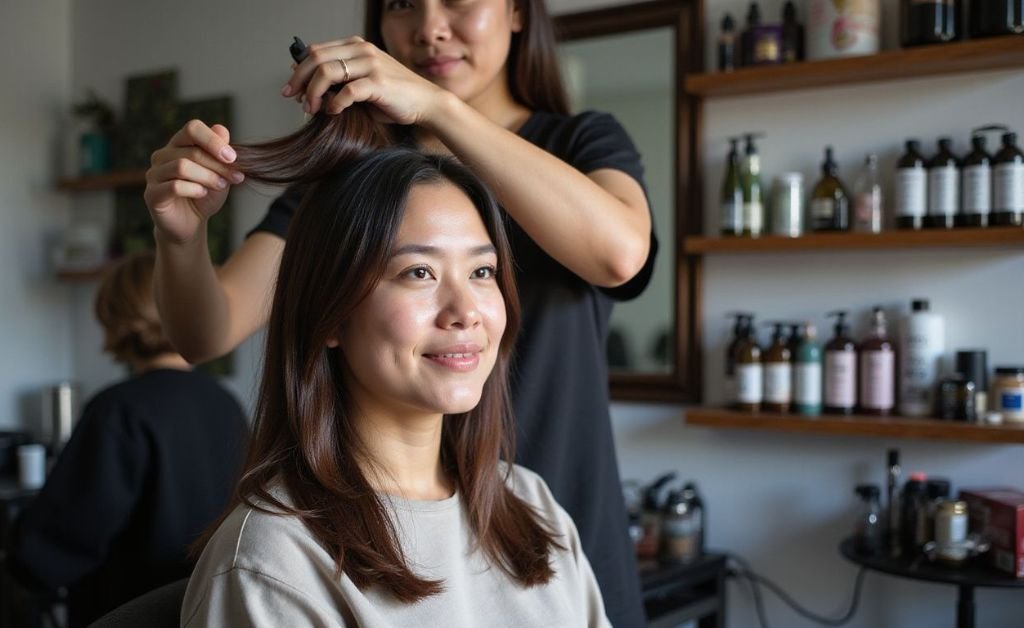 hair color correction near me Manila