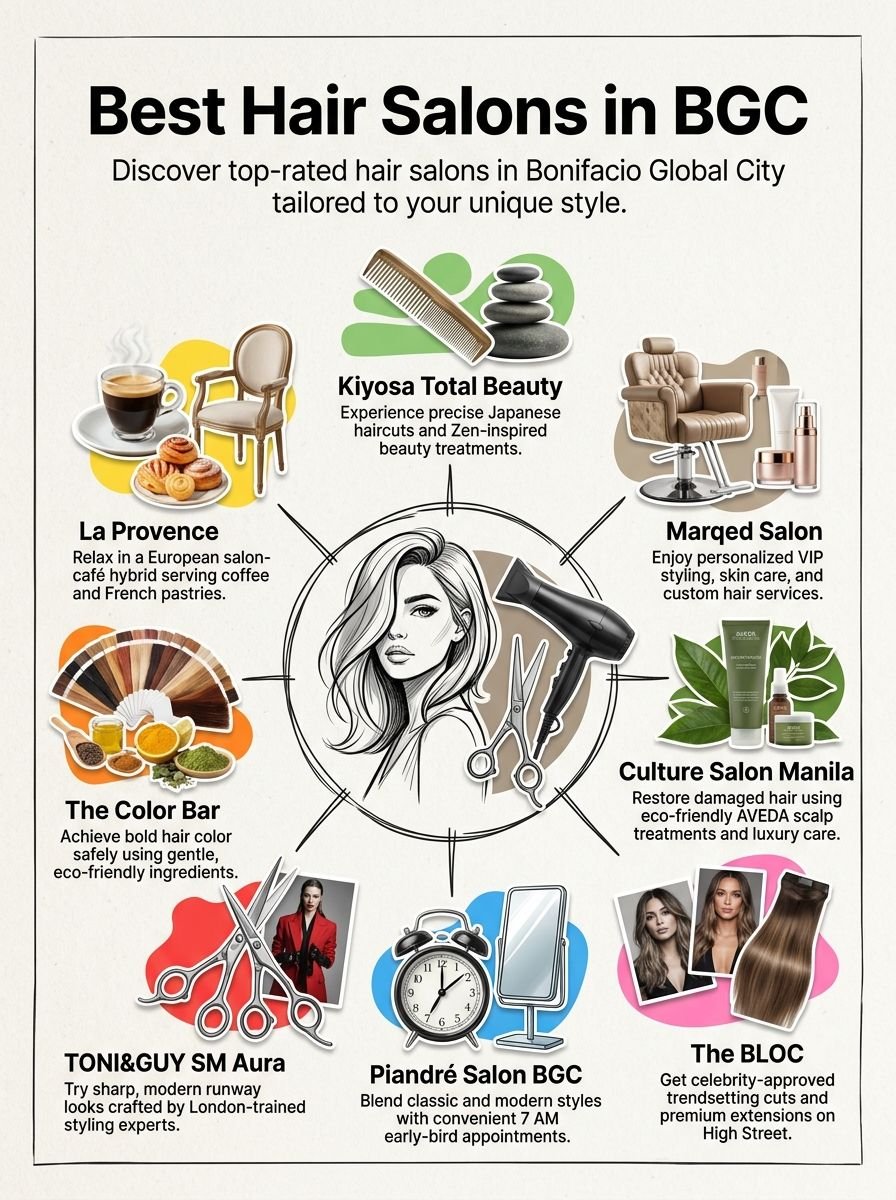 Best Hair Salons in BGC (Bonifacio Global City) Best Hair Salons in BGC (Bonifacio Global City)