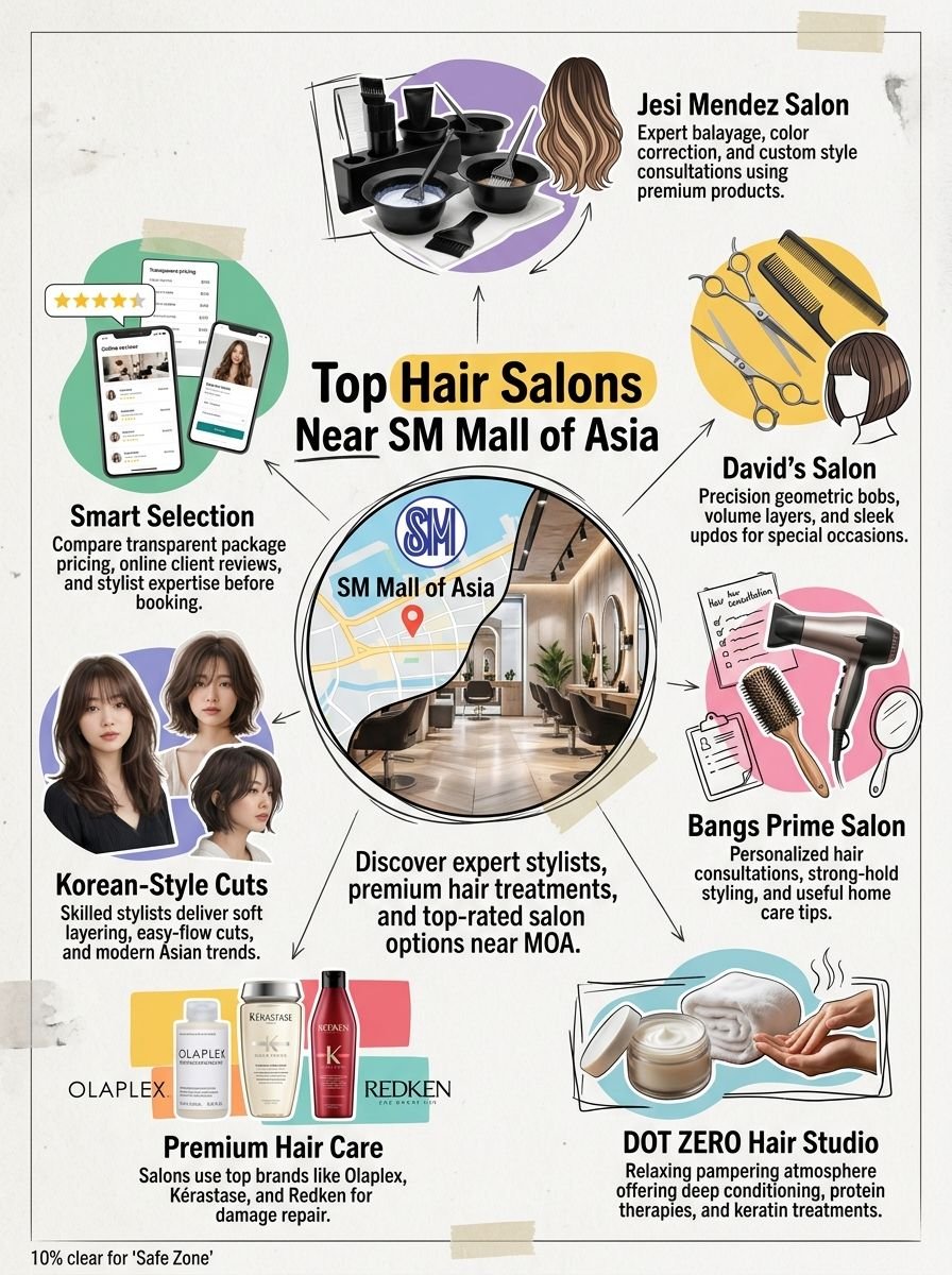 Best Hair Salons Near SM Mall of Asia