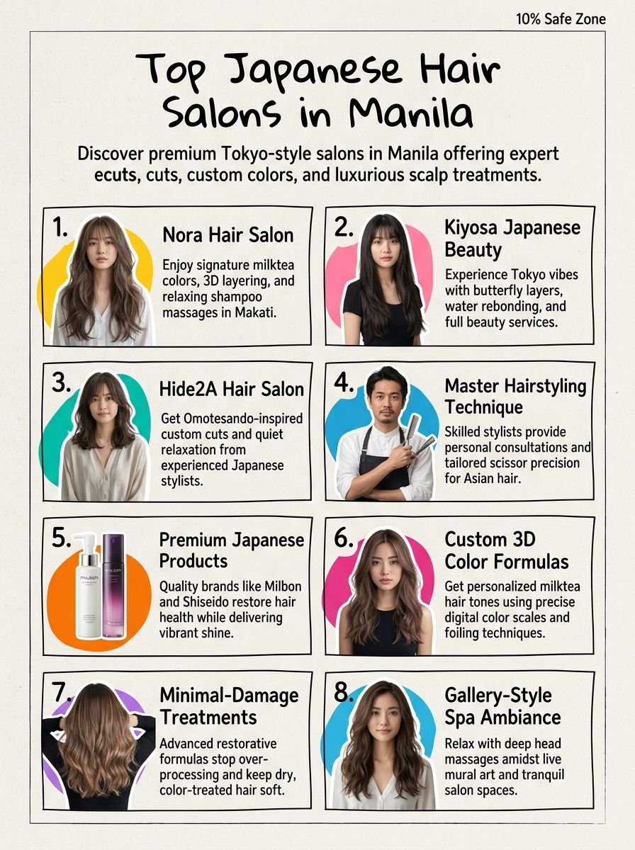 Japanese Hair Salons in Manila Worth Visiting